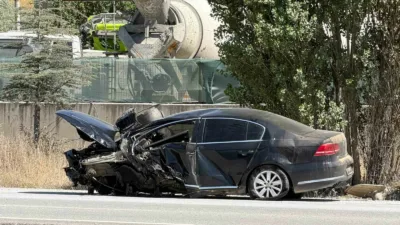 Ankara’nın Mamak ilçesinde meydana gelen trafik kazasında aynı aileden 3