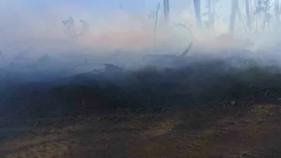 Karabük’ün Ovacık ilçesinde otomobilde çıkan ve ormanlık alana sıçrayan yangın,
