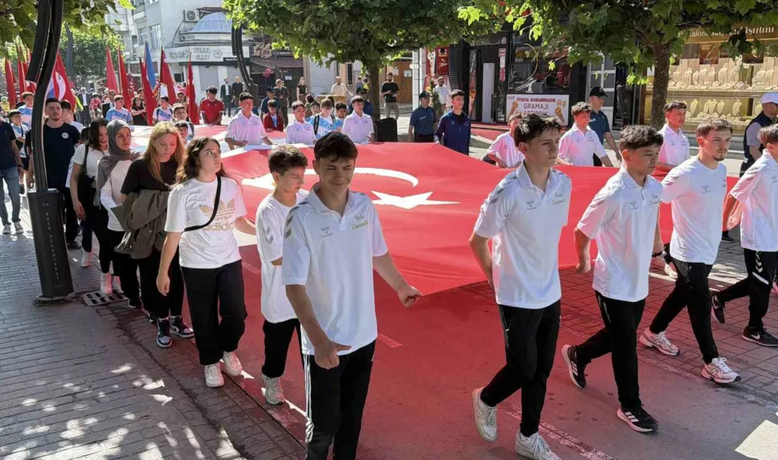 Gazi Mustafa Kemal Atatürk’ün Bolu’ya gelişinin 92’nci yıl dönümü; kortej