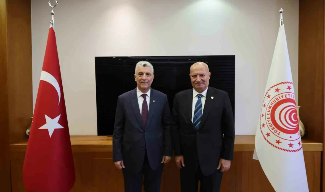 Ankara Ticaret Odası (ATO) Başkanı Gürsel Baran, Ticaret Bakanı Ömer