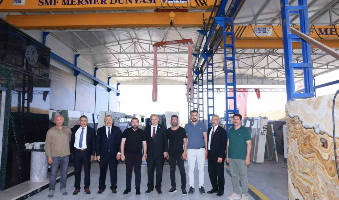 ATO Yönetim Kurulu Başkanı Gürsel Baran, Yuvaköy Mermerciler Sitesi’nde sektör