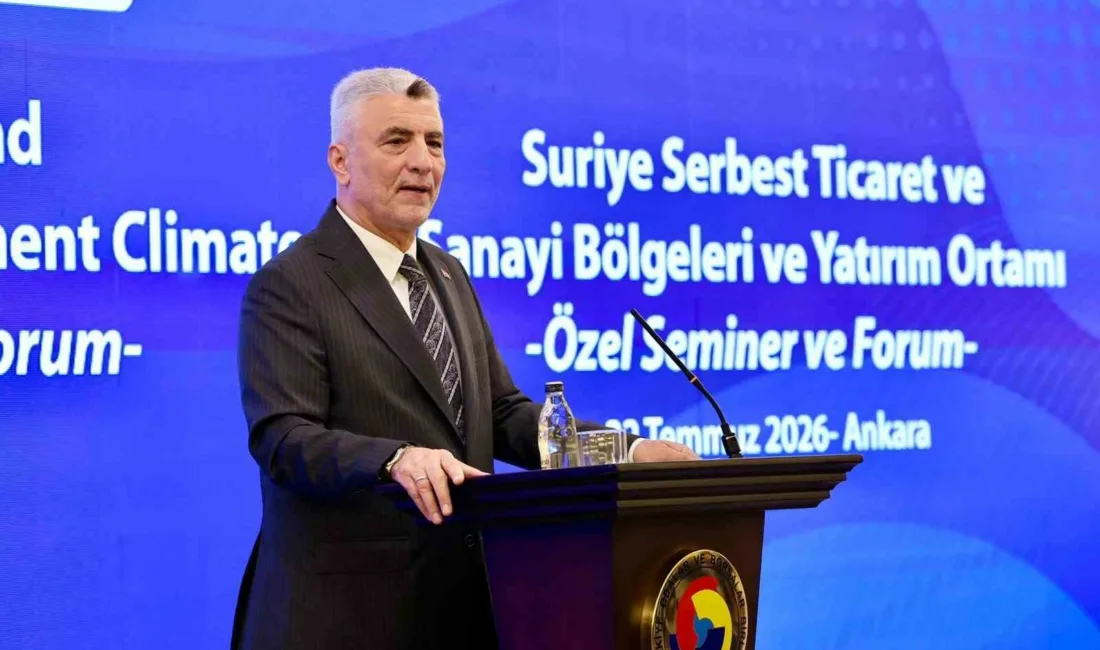 Ticaret Bakanı Ömer Bolat, Türkiye ile Suriye arasında yapılan ortak