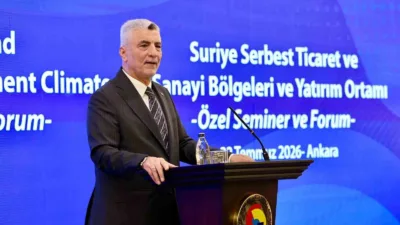 Ticaret Bakanı Ömer Bolat, Türkiye ile Suriye arasında yapılan ortak