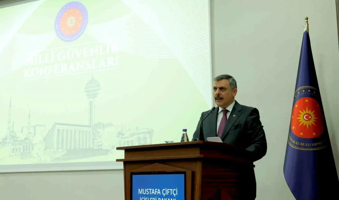 İçişleri Bakanı Mustafa Çiftçi, “2026 yılını organize suç örgütleri ve