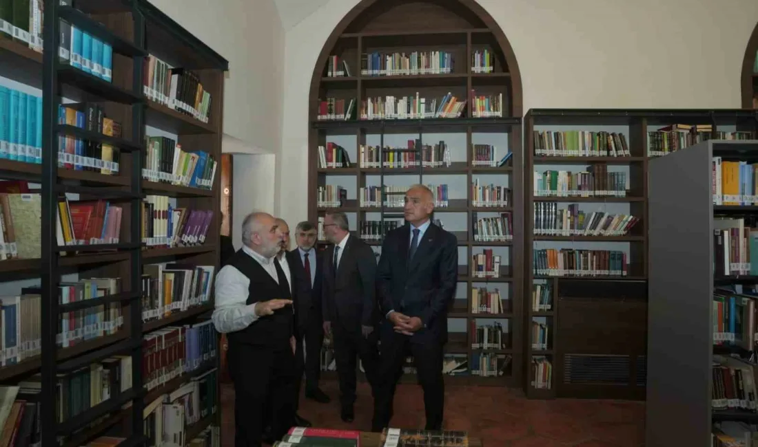 Kültür ve Turizm Bakanı Mehmet Nuri Ersoy, “Kültür politikalarımızın güçlü