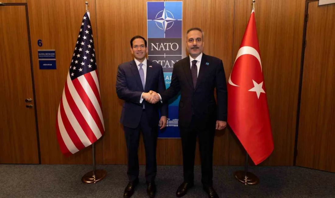 Dışişleri Bakanı Hakan Fidan, ABD Dışişleri Bakanı Marco Rubio ile