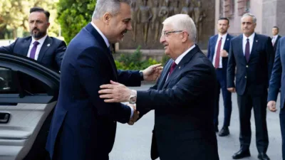 Dışişleri Bakanı Hakan Fidan, Milli Savunma Bakanı Yaşar Güler ile