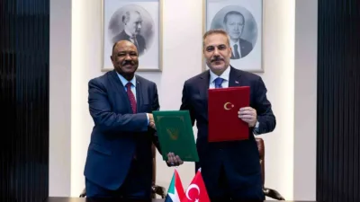 Dışişleri Bakanı Hakan Fidan, Sudan Dışişleri ve Uluslararası İşbirliği Bakanı