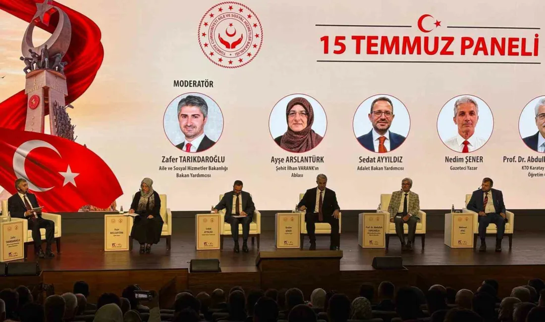 Aile ve Sosyal Hizmetler Bakanı Mahinur Özdemir Göktaş, “15 Temmuz;