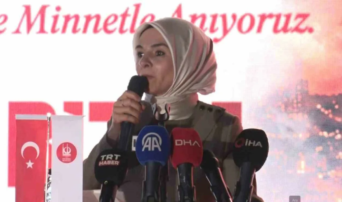 Aile ve Sosyal Hizmetler Bakanı Mahinur Özdemir Göktaş, “FETÖ elebaşının