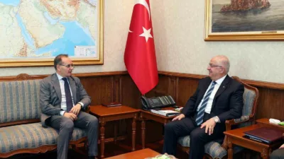 Milli Savunma Bakanı Yaşar Güler, İtalya’nın Ankara Büyükelçisi Giuseppe Manzo’yu