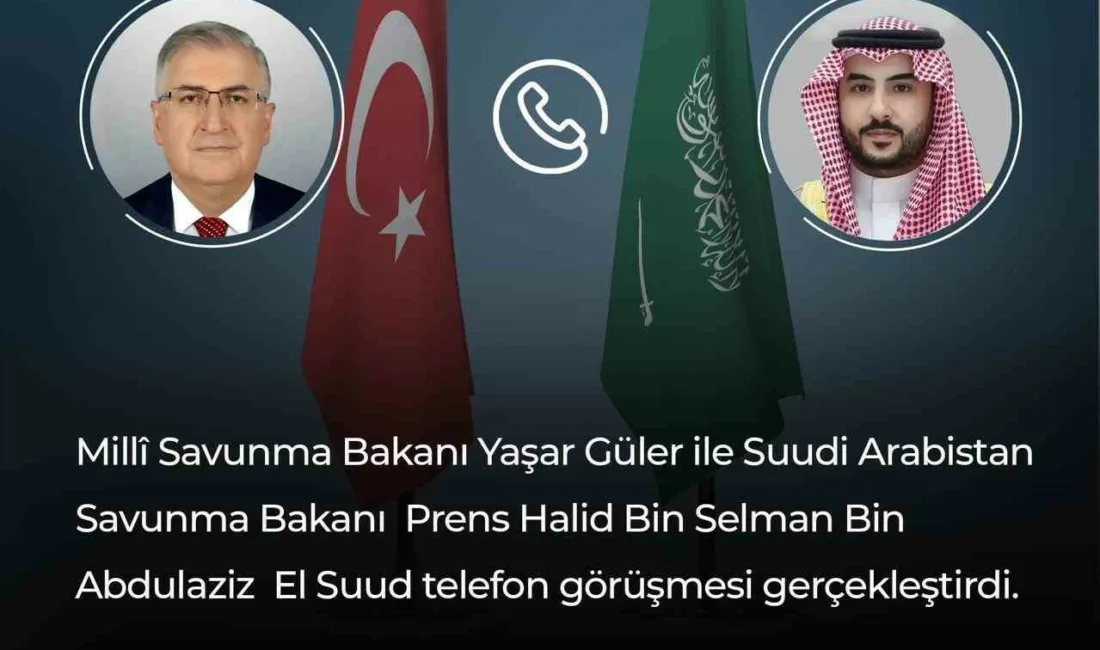 Milli Savunma Bakanı Yaşar Güler, Suudi Arabistan Savunma Bakanı Prens