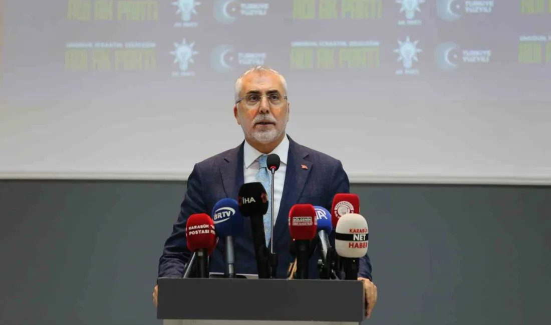 Çalışma ve Sosyal Güvenlik Bakanı Vedat Işıkhan, Karabük’e İşgücü Uyum
