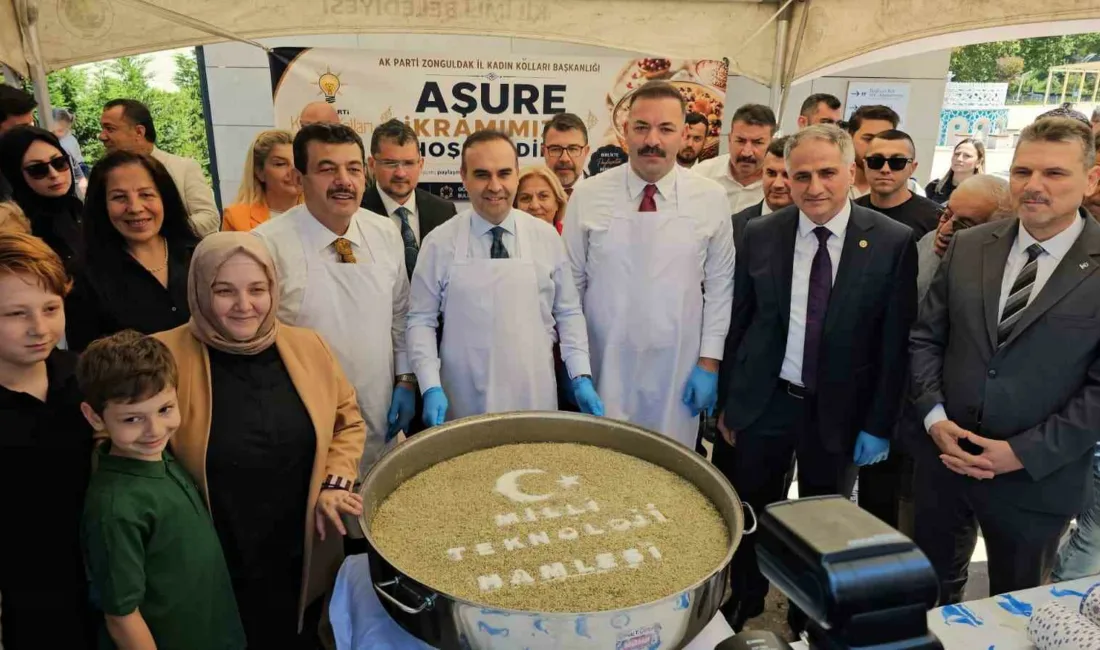 Sanayi ve Teknoloji Bakanı Mehmet Fatih Kacır, Zonguldak’ta cuma namazı