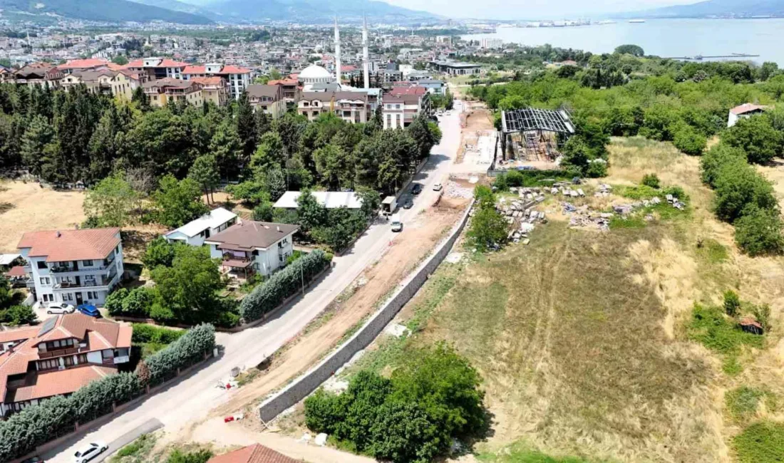 Başiskele ilçesinde D-130 kara yoluna alternatif güzergah oluşturacak Selahattin Eyyübi