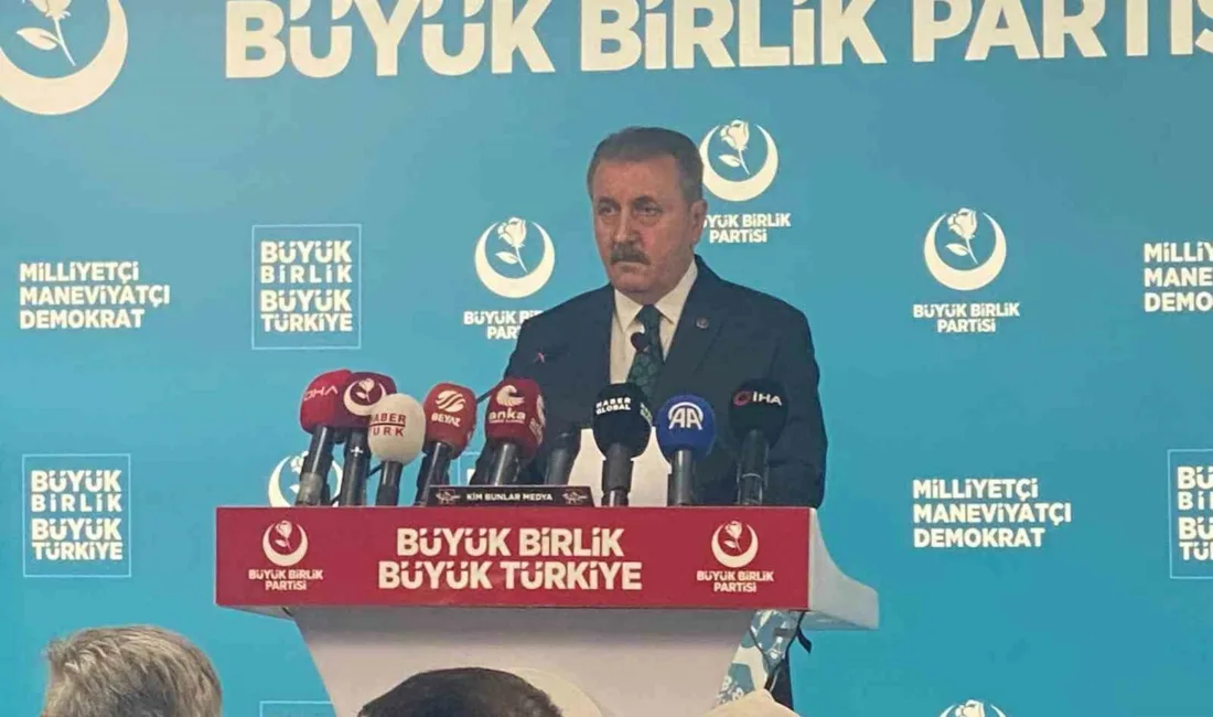 Büyük Birlik Partisi (BBP) Genel Başkanı Mustafa Destici, Muhsin Yazıcıoğlu