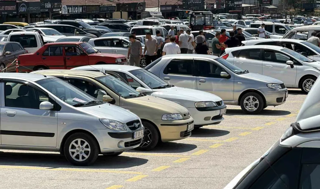 Bolu’da pazar günleri kurulan oto pazarında durgunluk yaşandı. Bolu’nun Aşağısoku