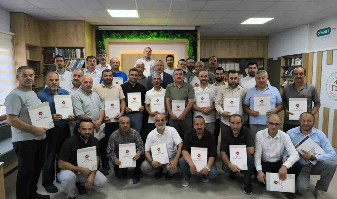 Bolu İl Müftülüğünün eğitim ve din hizmetlerinde kullanılacak yeni mekânların