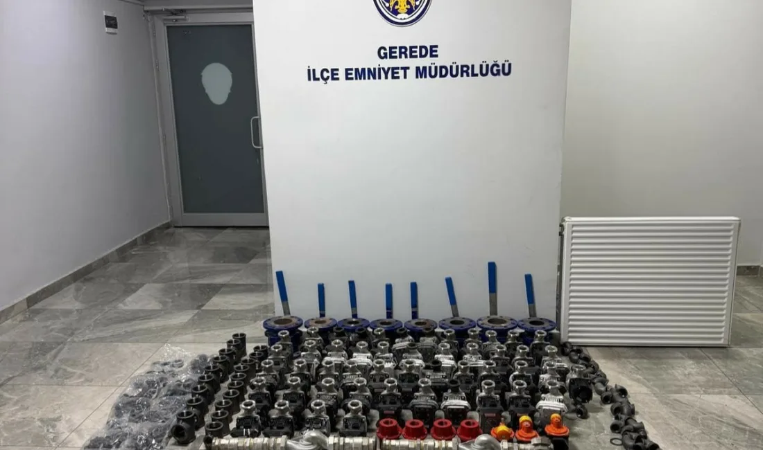 Bolu’nun Gerede ilçesinde bir şantiyeden yaklaşık 2,5 milyon lira değerinde