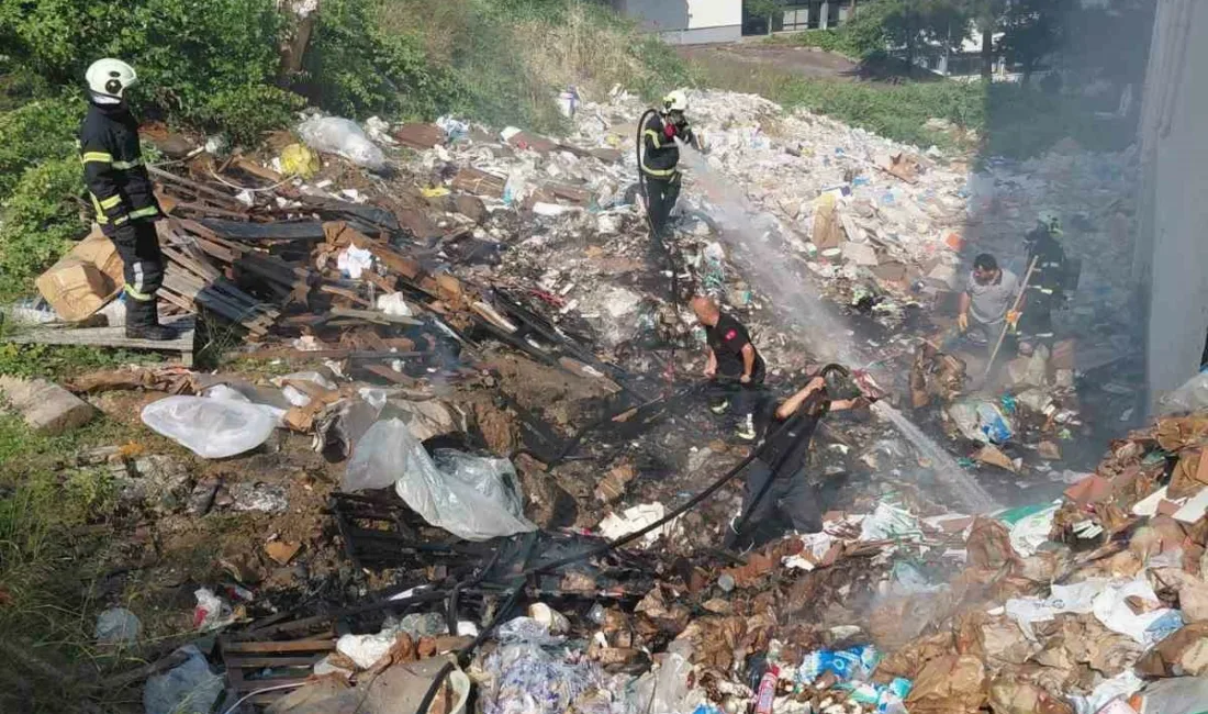 Zonguldak’ın Kozlu ilçesinde inşaatta çıkan yangın ekiplerin müdahalesi sonucunda söndürüldü.