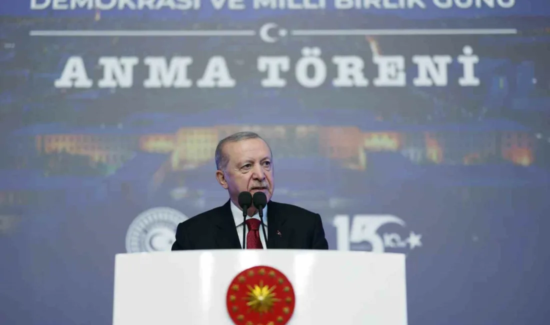 Cumhurbaşkanı Recep Tayyip Erdoğan, “Ruhlarıyla birlikte şahsiyetlerini de bir dolara