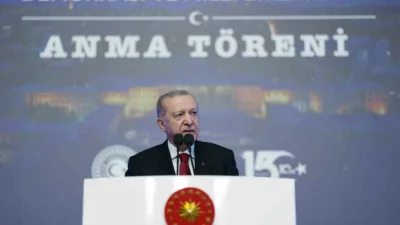 Cumhurbaşkanı Recep Tayyip Erdoğan, “Ruhlarıyla birlikte şahsiyetlerini de bir dolara