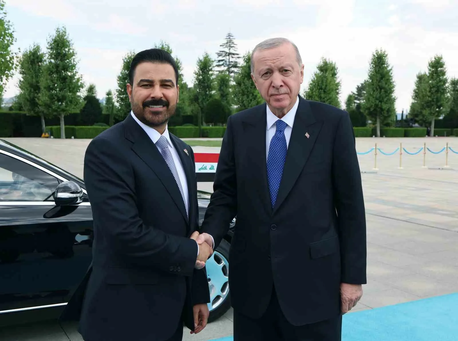 Cumhurbaşkanı Recep Tayyip Erdoğan, Ankara’ya resmi ziyarette bulunan Irak Başbakanı