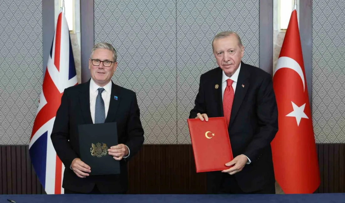 Cumhurbaşkanı Erdoğan ve İngiltere Başbakanı Starmer arasındaki görüşmede, Türkiye ile
