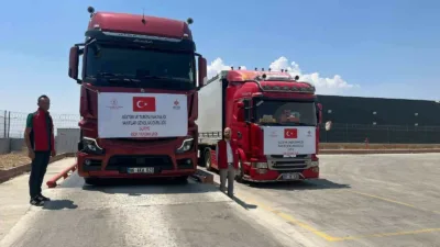 Suriye’de Fırat Kalkanı Harekat Bölgesi’ndeki ihtiyaç sahiplerine ulaştırılacak 30 bin