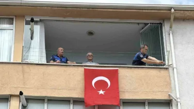 Karabük’te 77 yaşındaki Dursun Yılmaz’ın, 15 Temmuz Demokrasi ve Milli