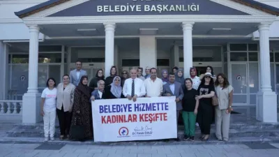 DÜZCE (İHA) – Düzce Belediyesi, “Belediye Hizmette, Kadınlarımız Keşifte” programı