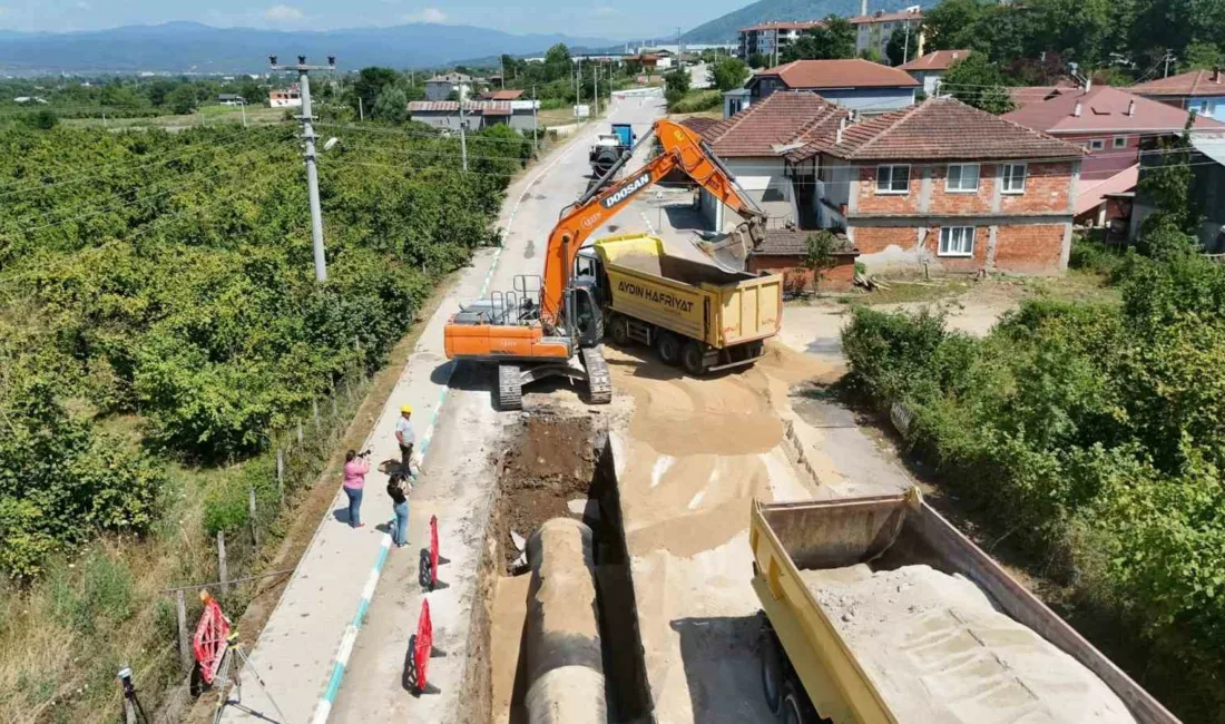 DÜZCE (İHA) – Düzce Belediyesi, içme suyu altyapısını güçlendirmek amacıyla