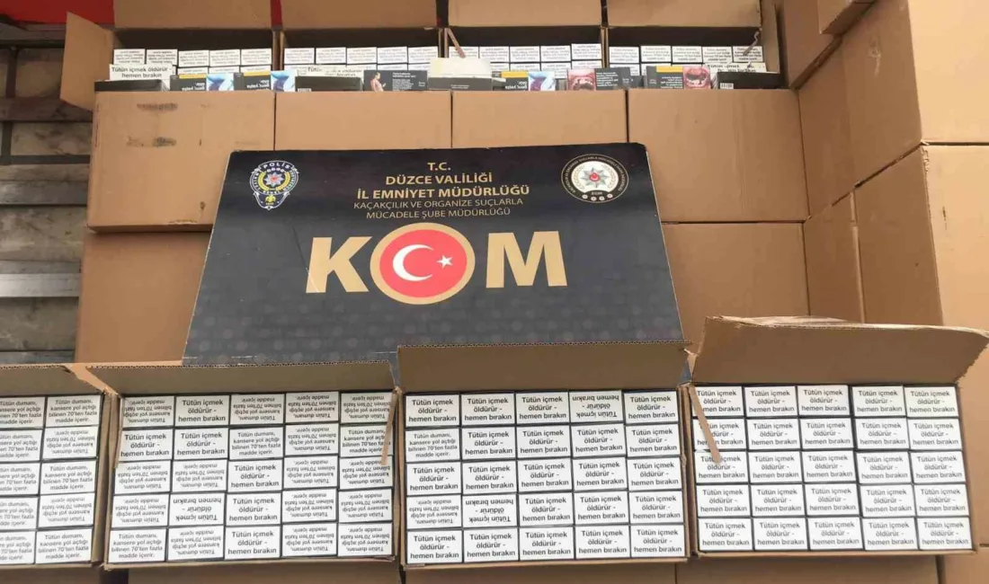 DÜZCE (İHA) – Düzce’de polis ve jandarma ekipleri, yapılan operasyonlarda