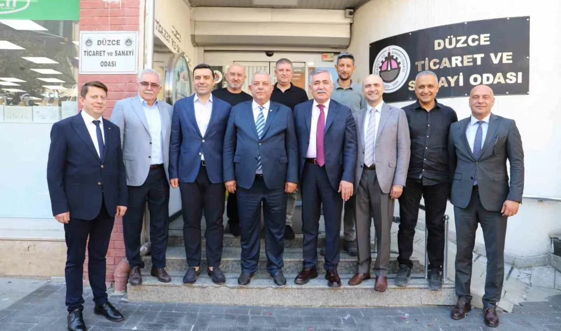KGF yönetim kurulu başkanı Erdoğan Özegen ve KOSGEB Başkanı İbrahimcioğlu’ndan