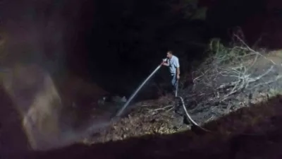 Zonguldak’ın Alaplı ilçesine bağlı Gümeli Beldesi Bölüklü Yaylası yolu üzerinde