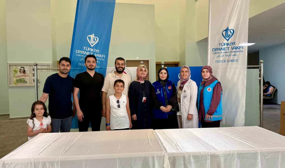 DÜZCE (İHA) – Türkiye Diyanet Vakfı Düzce Şubesi ile Düzce