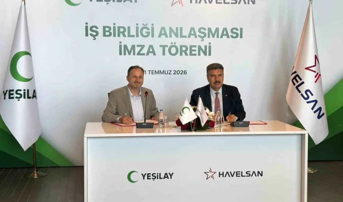 Hava Elektronik Sanayii (HAVELSAN) ile Yeşilay arasında çalışanların sağlığını güçlendirmek