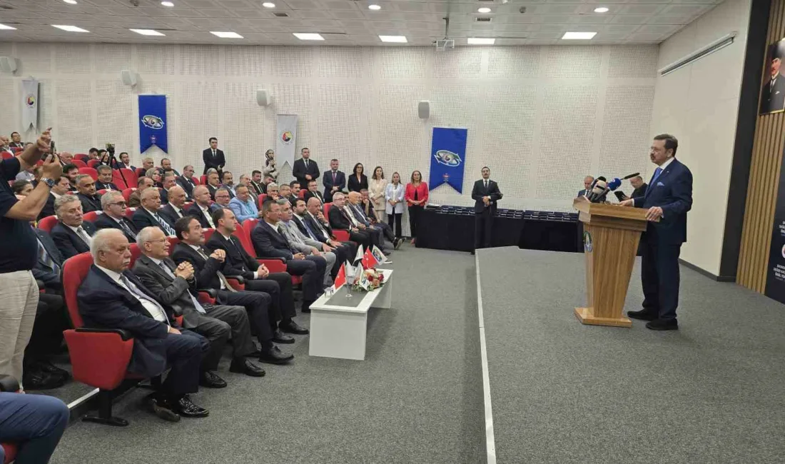 Türkiye Odalar ve Borsalar Birliği (TOBB) Başkanı Rifat Hisarcıklıoğlu, Filyos