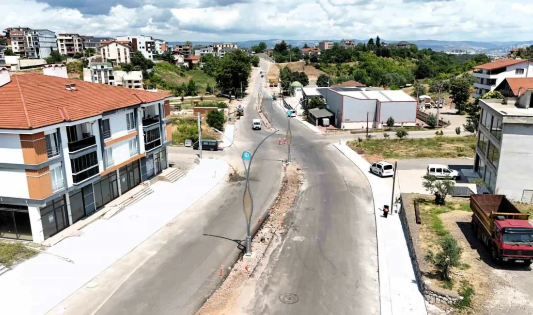 Başiskele ilçesinde bulunan Hoca Ahmet Yesevi Caddesi’nde başlatılan yol genişletme