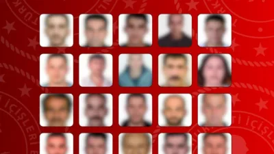 İçişleri Bakanlığı, uluslararası (kırmızı bülten) ve ulusal düzeyde aranan 54