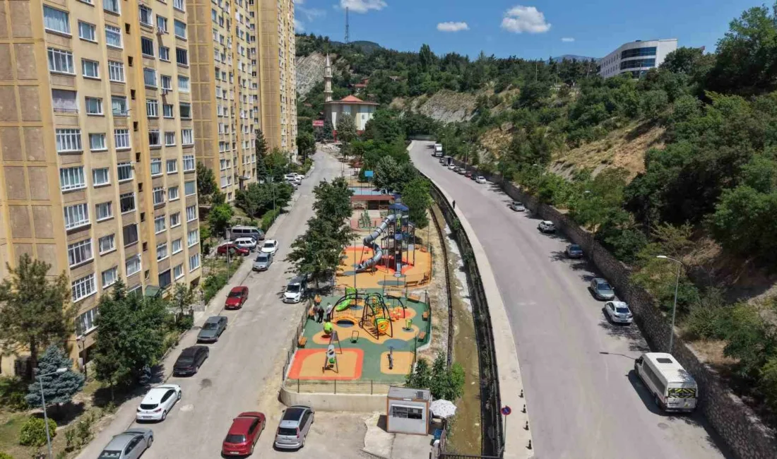Karabük Belediyesi tarafından Cevizkent TOKİ bölgesinde yapımı sürdürülen Tema Park