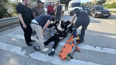 Karabük’ün Safranbolu ilçesinde kontrolden çıkarak devrilen motosikletin sürücüsü yaralandı. Kaza,