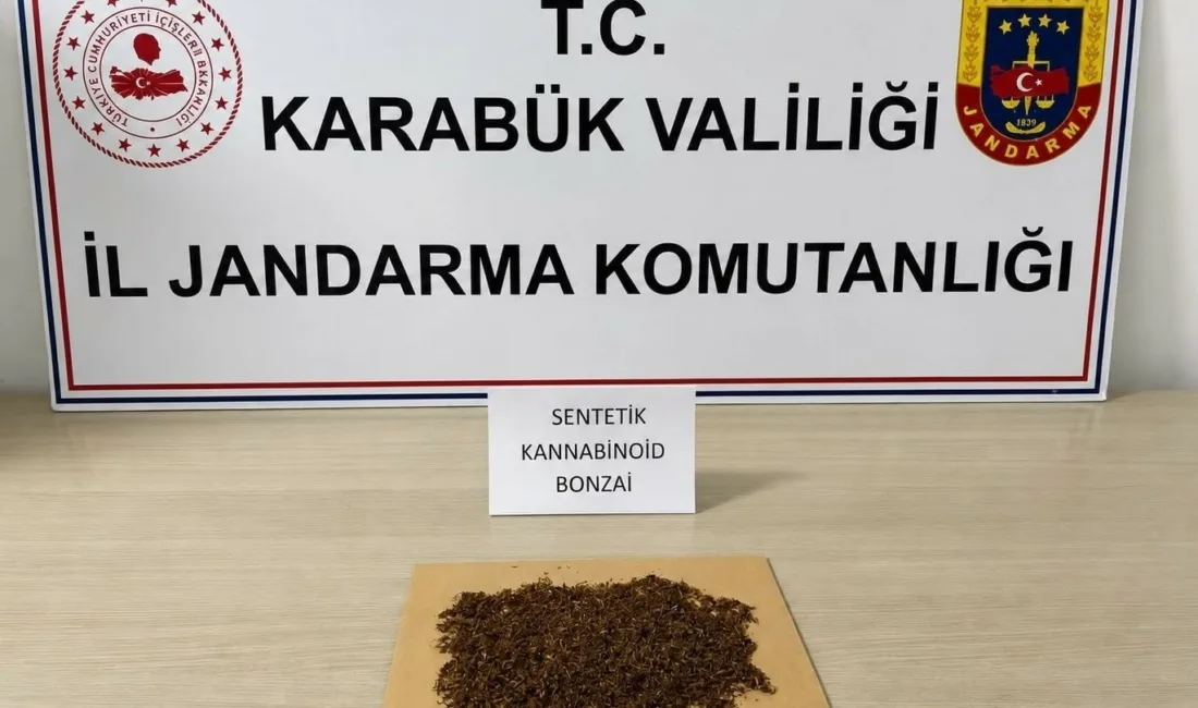 Karabük’te jandarma ekiplerince düzenlenen 4 ayrı operasyonda sentetik ecza hap,
