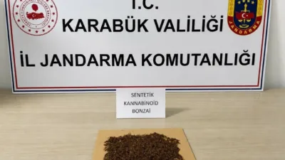 Karabük’te jandarma ekiplerince düzenlenen 4 ayrı operasyonda sentetik ecza hap,