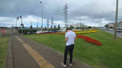Zonguldak’ın Karadeniz Ereğli ilçesinde bir ilk yaşanarak trafik denetimleri dron