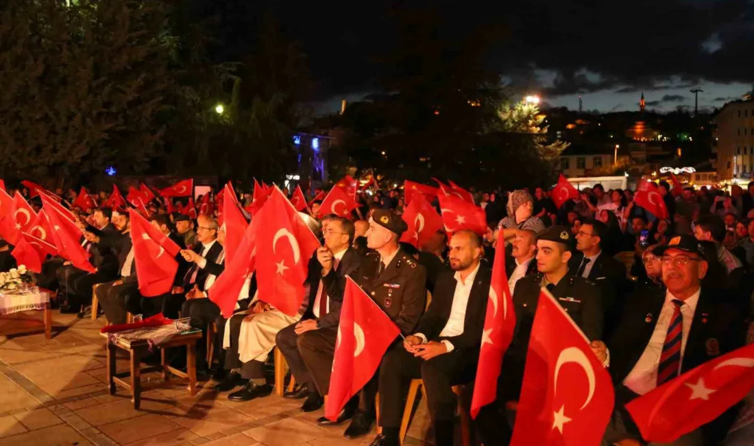 Kastamonu’da 15 Temmuz Demokrasi ve Milli Birlik Günü çerçevesinde düzenlenen