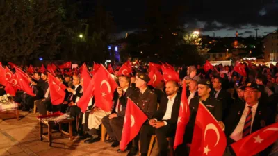 Kastamonu’da 15 Temmuz Demokrasi ve Milli Birlik Günü çerçevesinde düzenlenen