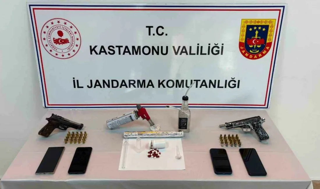 Kastamonu’da jandarma ekipleri tarafından 29 Haziran-6 Temmuz arasında gerçekleştirilen uyuşturucu