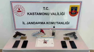 Kastamonu’da jandarma ekipleri tarafından 29 Haziran-6 Temmuz arasında gerçekleştirilen uyuşturucu