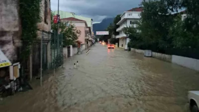 Kastamonu’nun Cide ilçesinde şiddetli yağış sele neden oldu. Sel nedeniyle